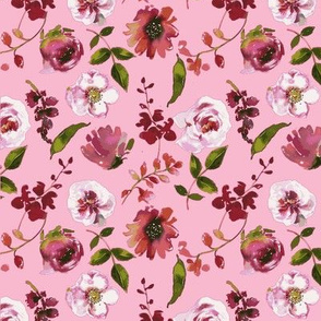 pink background floral-ch