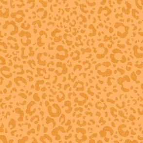 sun leopard skin on linen