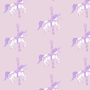 Carousel Horses Amethyst