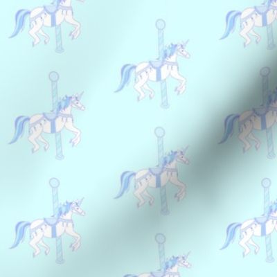 Carousel Horses Ice