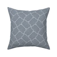 Wavy leaves - tessellated grey and white