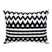 Black zebra Stripes chevron