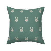 Lovey Bunnies Green