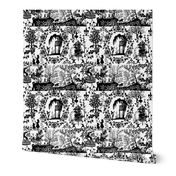 Romeo and Juliet Toile | Black + White