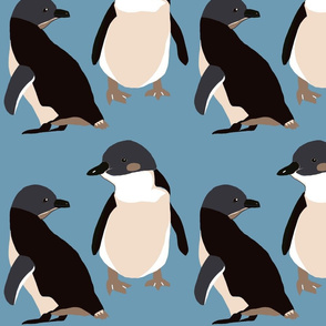 Penguins blue