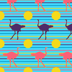 Ostrich to the MAX --> `MY EYES!`