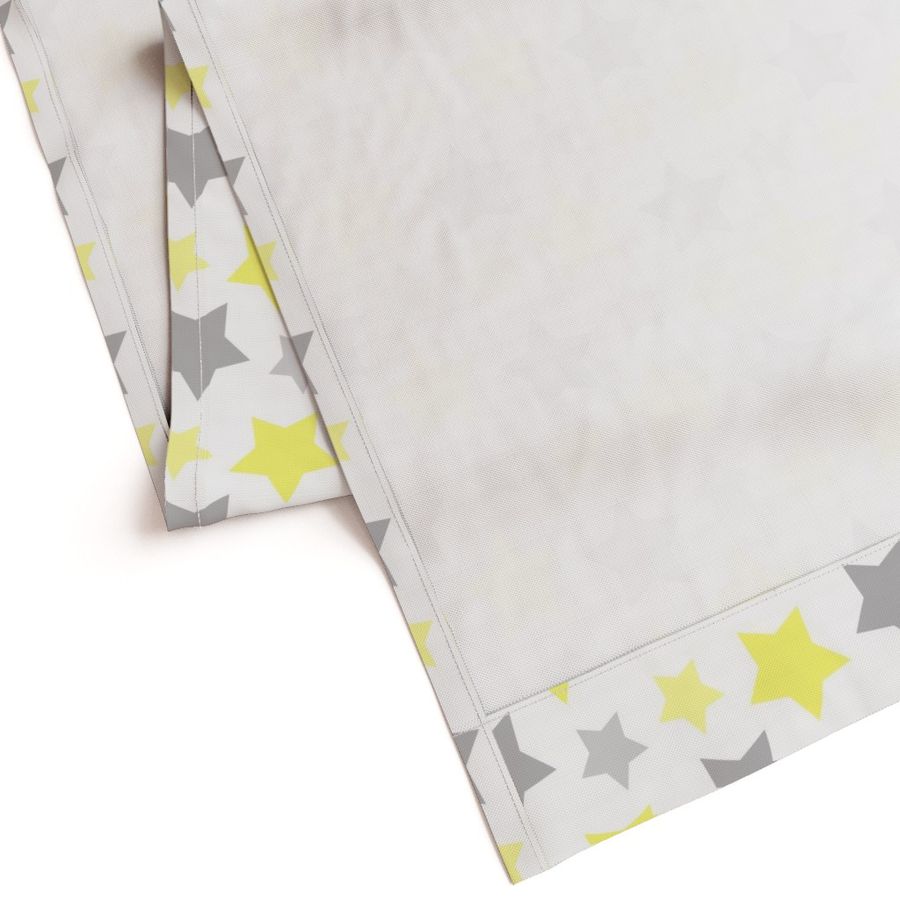 Stars Yellow Gray Gray Baby Boy Celestial Nursery