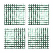 Noel Collection - Watercolor Lattice - Green