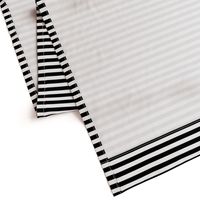 Half-Inch Stripes in Black and White