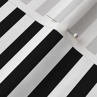 Half-Inch Stripes in Black and White