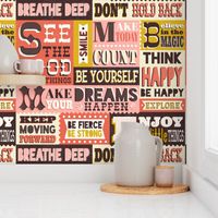 You Inspire Me - Inspirational Quotes Large Scale 