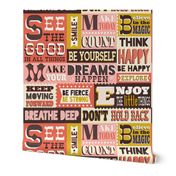 You Inspire Me - Inspirational Quotes Large Scale 