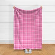 Plaid Hot Pink Tartan Checked