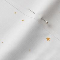 woollypetals starry eyed white with orange sherbet stars