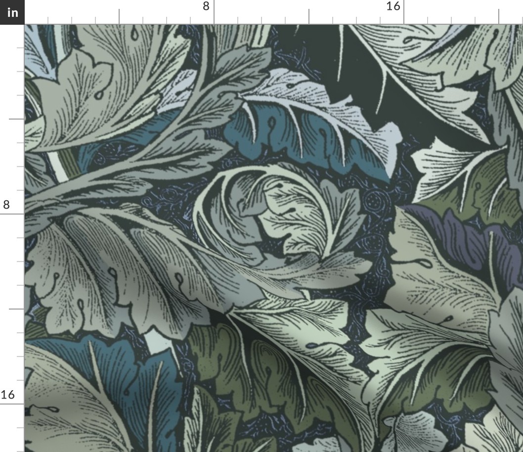 William Morris ~ Acanthus ~ Sealight 