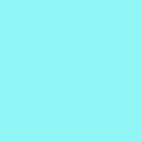 Anne: Cyan solid color (#92f5f5) by Su_G_©SuSchaefer