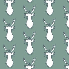 Bohemian Deer Sage Green