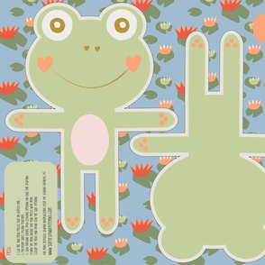 Panel Sweet Froggy Plush