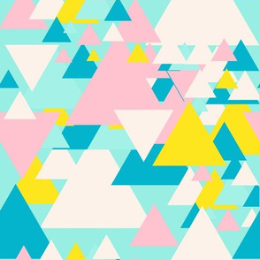 Pastel triangles