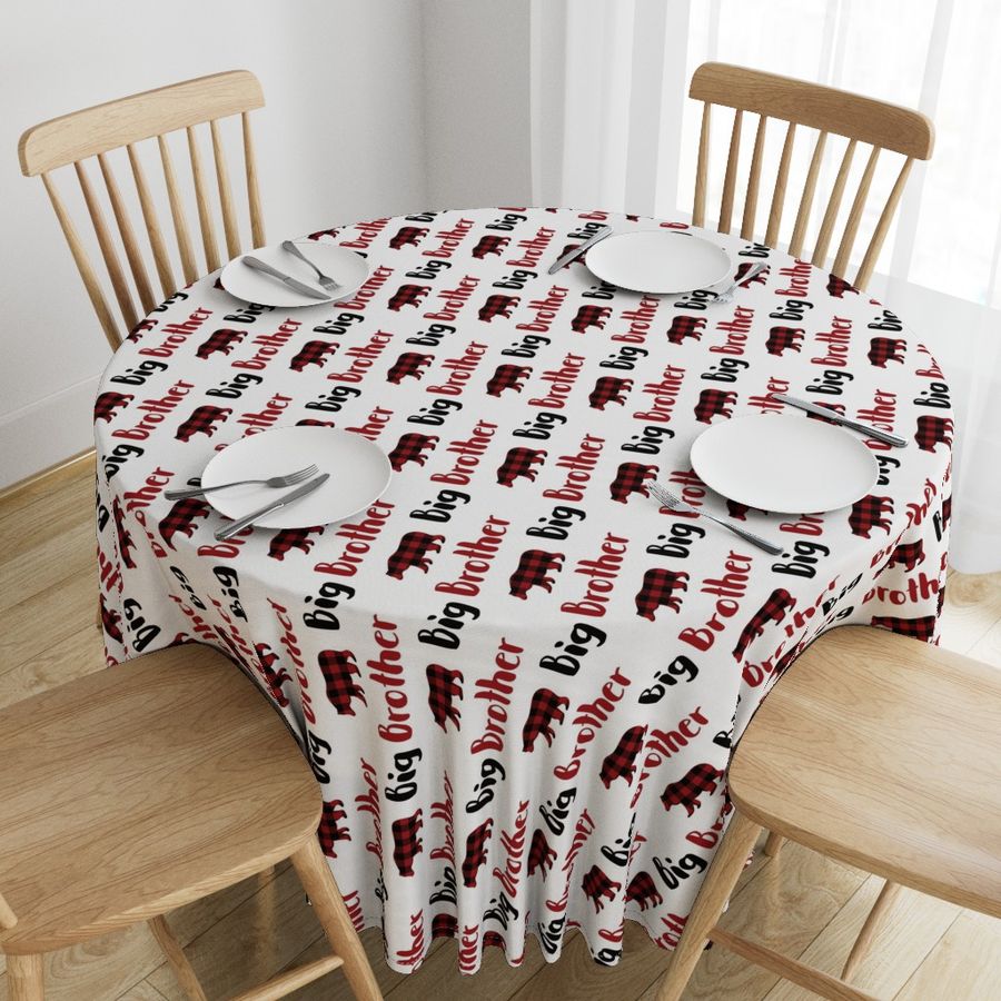 buffalo plaid big brother - rotated