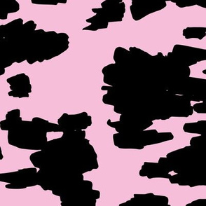 Minimal love animal skin cow spots camouflage army fur summer pink girls