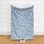 Large | Double Pussywillows | Medium Blue 