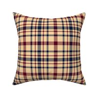 MacDonagh tartan - 6"  maroon-navy-champagne