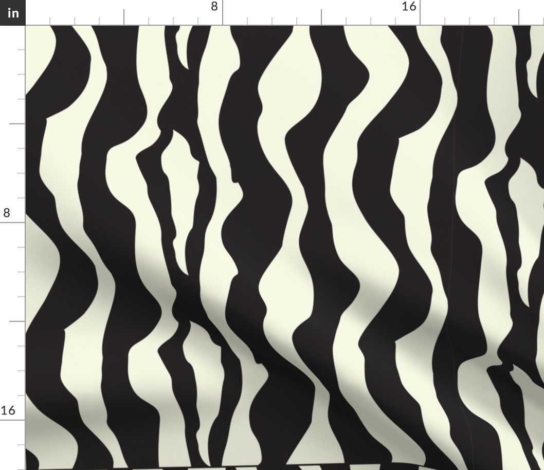 Black White Zebra Print Pattern