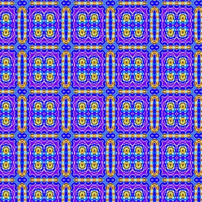 Blue & Purple Gridlock