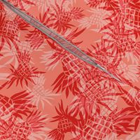 Hawaiian Pineapple Camo- Living Coral