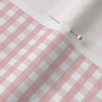 Gingham Small Pale Pink