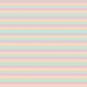 Striped pastel kitty