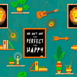 you don’t have to be perfect to be happy