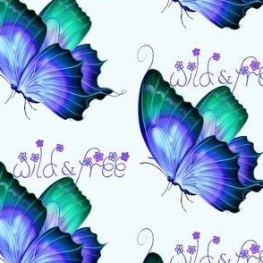 Wild and Free Butterfly