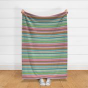 Colorful stripes |  08 – green pink orange