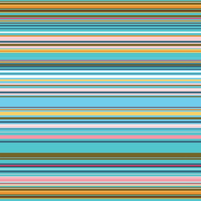 Colorful stripes |  07 – blue orange