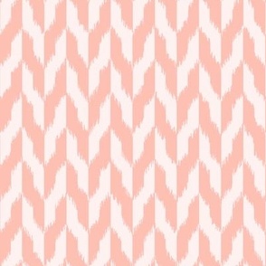 Geo Ikat Pastel pink Small