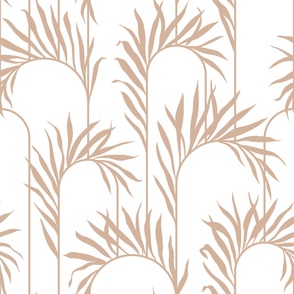 Tropical Art Deco Earth tone