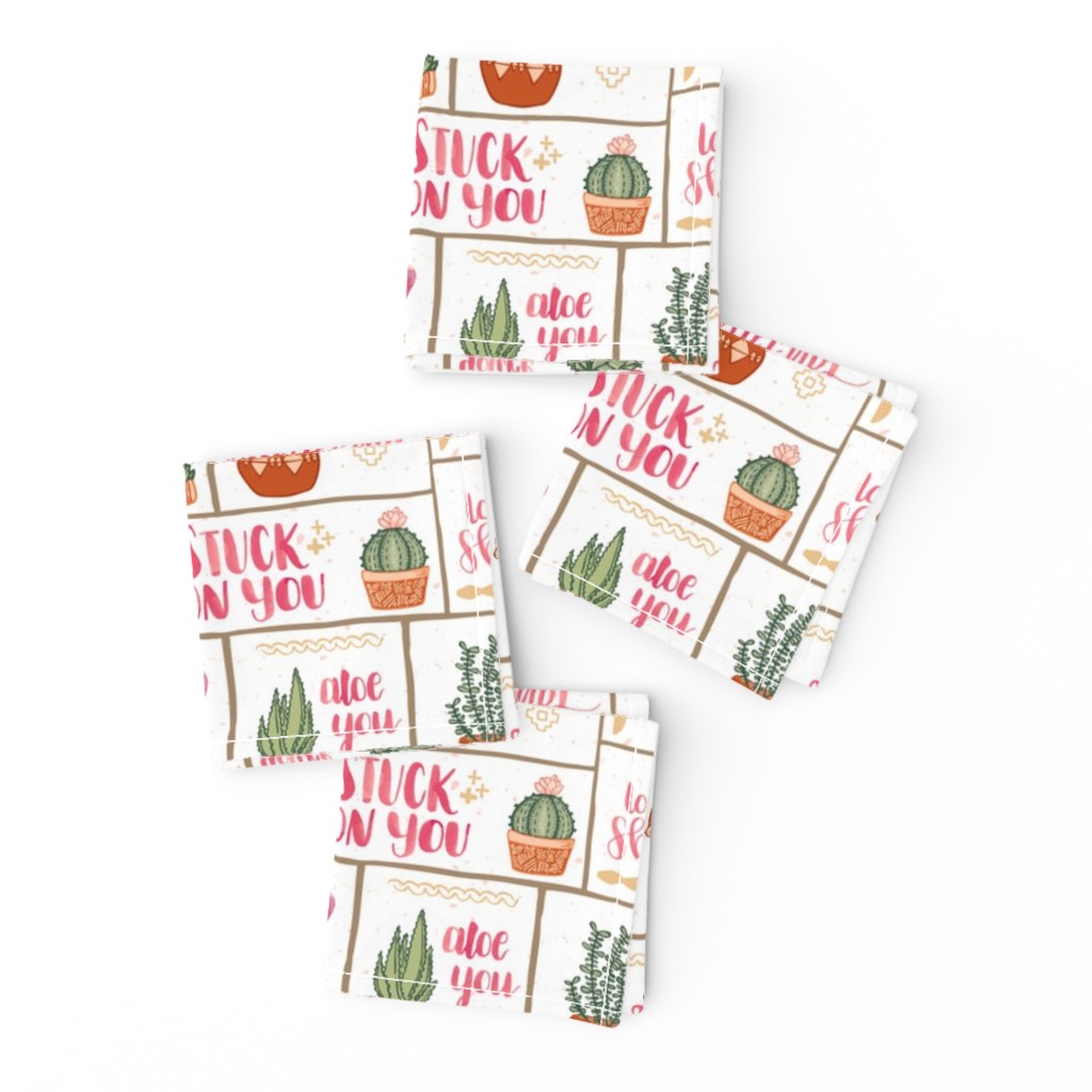 You're Fan-Cactus! // Uplifting Southwest Cactus Design // Succulents, Cacti, Desert Plants, Terra Cotta Pots, Garden, Grow, Affirmation, Puns © ZirkusDesign