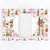 You're Fan-Cactus! // Uplifting Southwest Cactus Design // Succulents, Cacti, Desert Plants, Terra Cotta Pots, Garden, Grow, Affirmation, Puns © ZirkusDesign