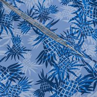 Hawaiian Pineapple Camo- Tonal Blues