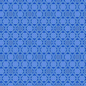 Chinese geometrics Blue XXS