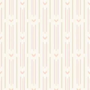 Arrow stripes |  04 – pastel yellow and pink