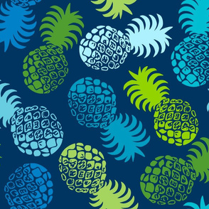 Hawaiian Tropical Pineapple - Cool Multi