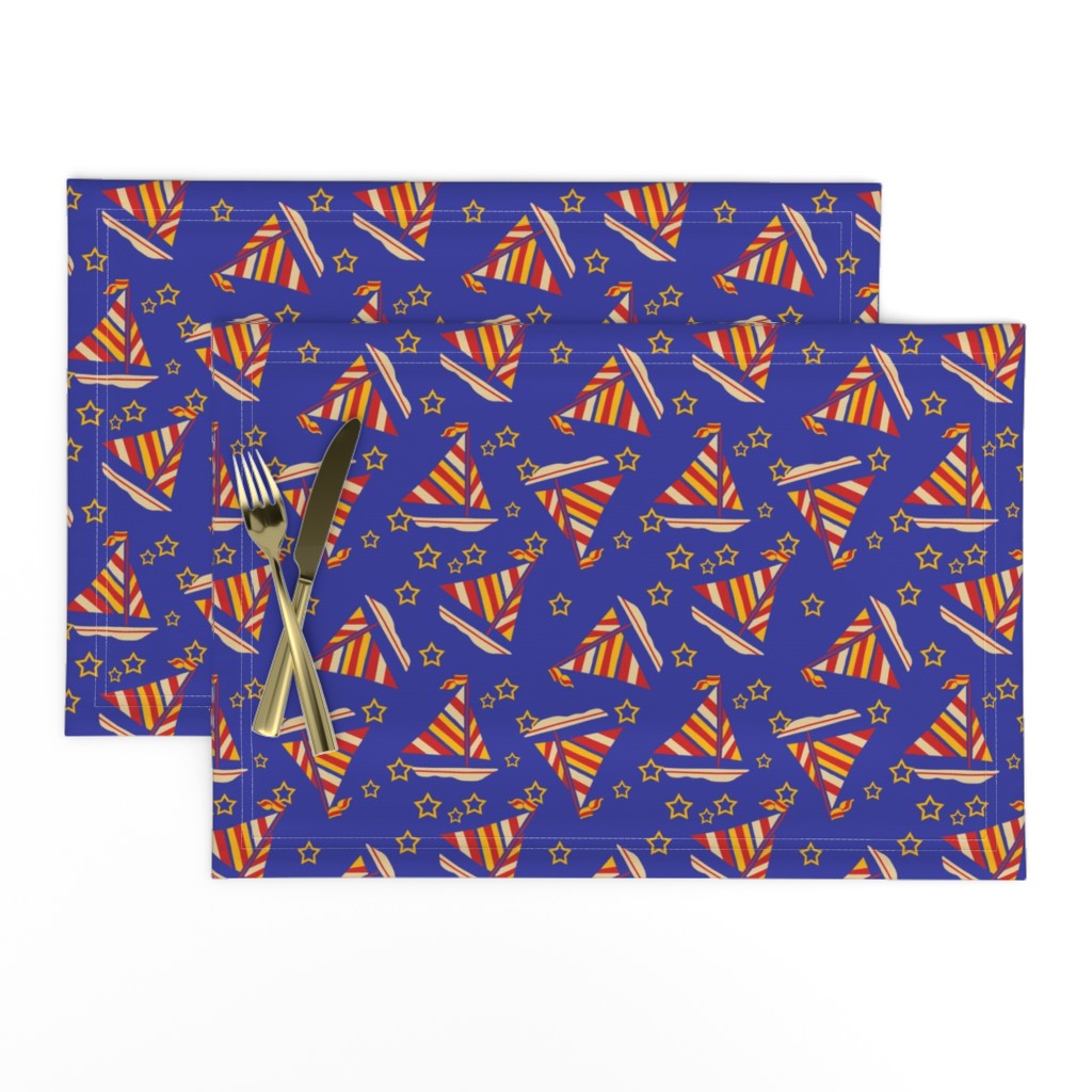 Sailboats and Stars Trendy1920s Colors 2