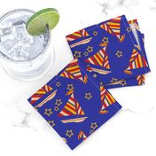 Sailboats and Stars Trendy1920s Colors 2