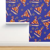 Sailboats and Stars Trendy1920s Colors 2