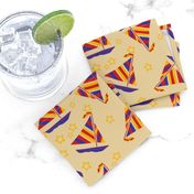 Sailboats and Stars Trendy1920s Colors 3