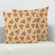 Sailboats and Stars Trendy1920s Colors 3