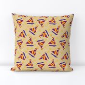 Sailboats and Stars Trendy1920s Colors 3